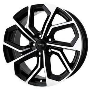 Alufelgi PLATIN P 97 5x112 8.0 19 ET45 black polished Niemieckie